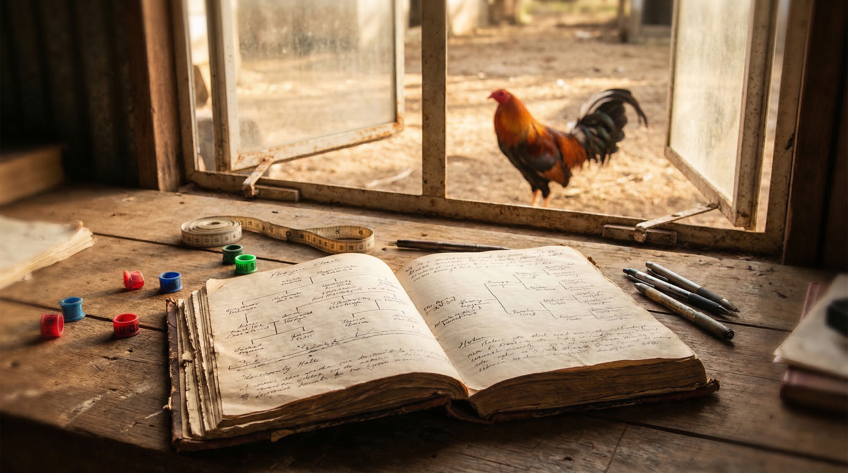 Gamefowl Breeding Chart: A Guide to Pedigree Tracking and Organized Farm Records